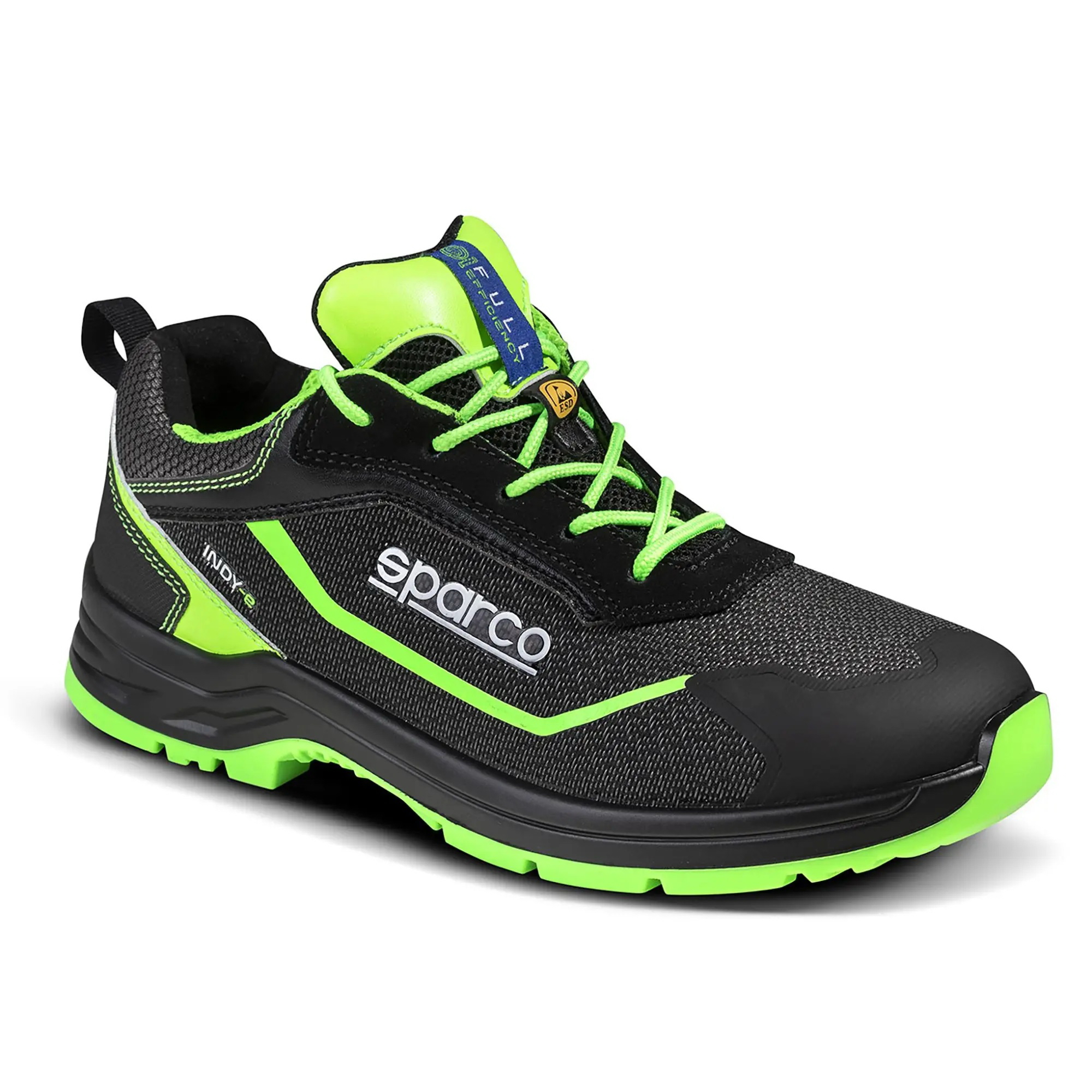 Munkav Delmi Cip Sparco Indy E Forester S S Esd Fekete Fluo As