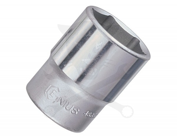 Dugókulcs - crowafej 1/2" 6 lap normál 08 mm Genius