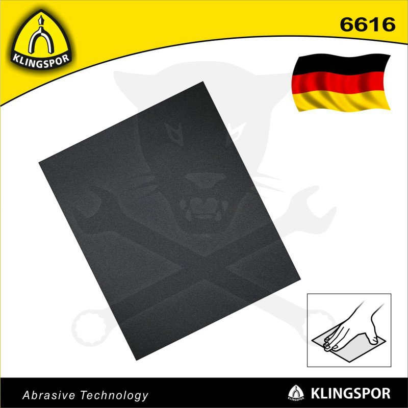 Csiszolópapír ív 230x280 mm P 1200 - vízálló - PS11A KLN