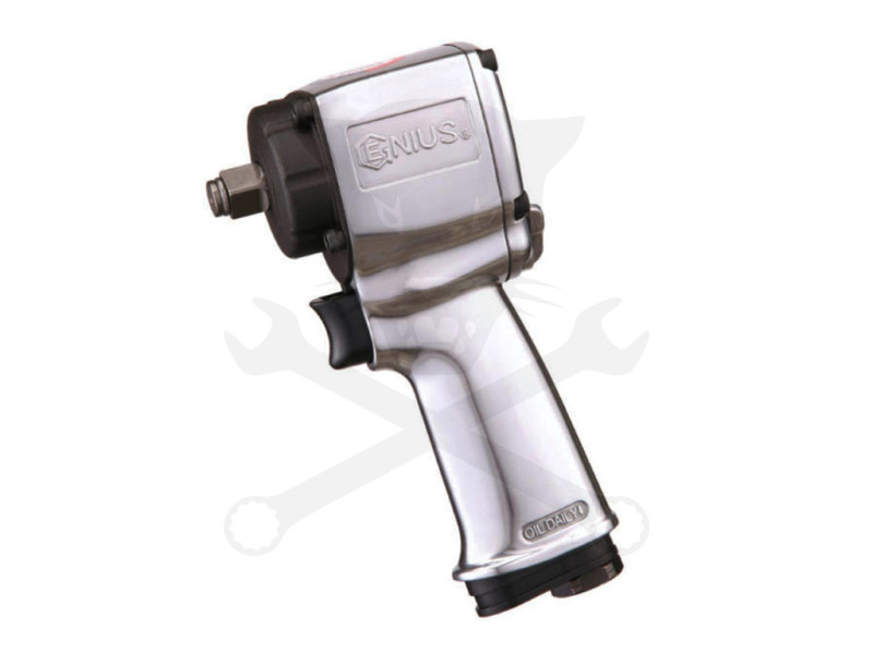 Légkulcs 1/2" 678 Nm extra rövid - Genius