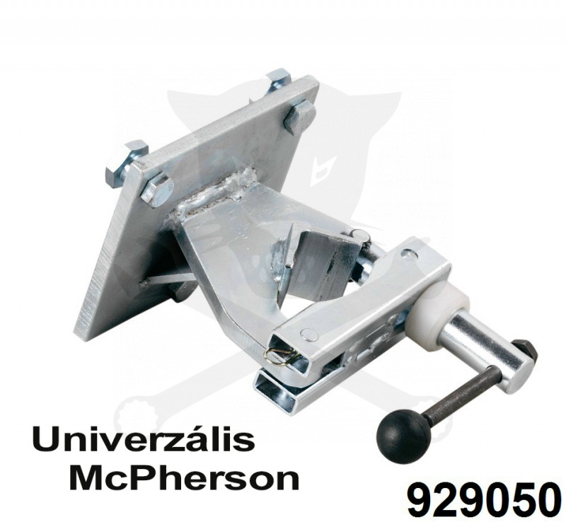 Rugóösszehúzó állványos CSC-hez Adapter: Szorítósatu -Univ.- McPherson