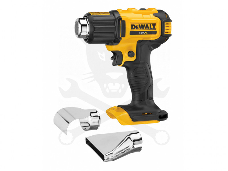 Hőlégfúvó akkus 18V - akku nélkül, 190l/p 530°C - Dewalt