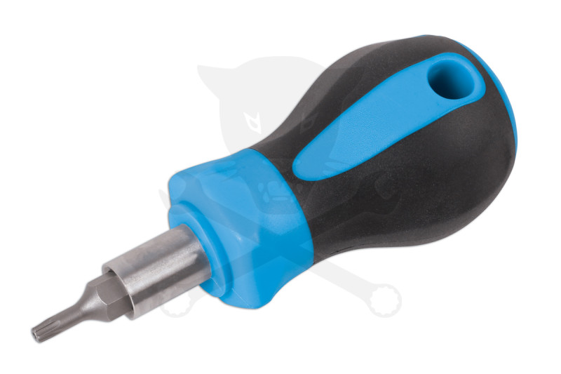 Csavarhúzó bit hajtó + torx lyukas bit készlet T10-T40