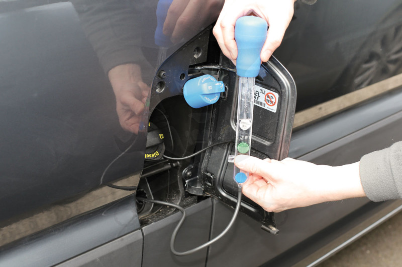 Folyadékteszter, keverékszilárdságmérő KARBAMID Urea AdBlue-hoz