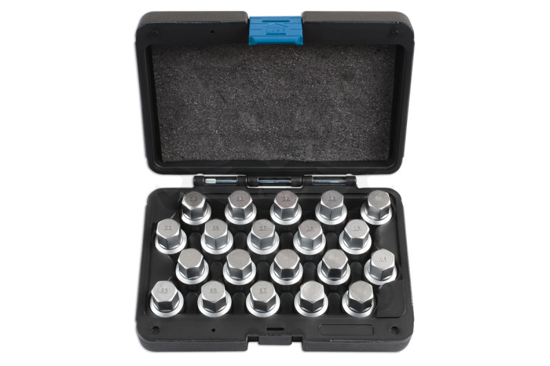 Kerékőr kulcs készlet VW / PORSCHE gyári kerékőrökhöz 20 db-os