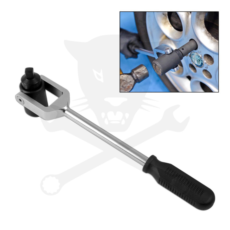 Ütve lazító hajtószár PROFI 1/2" csuklós, extra erős 370 mm - Laser