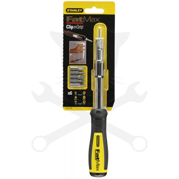 Bit tartó, nyelezett, csavarmegtartóval 1/4" - Stanley FatM.