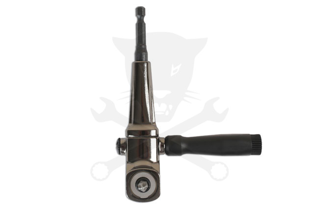 Bit tartó adapter 90 fokos flexibilis, mágneses, rövid - akkus géphez