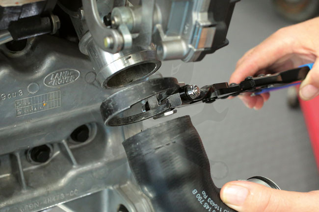 Bilincsfogó turbó csövekhez - VAG - VW, Audi, Skoda, stb.