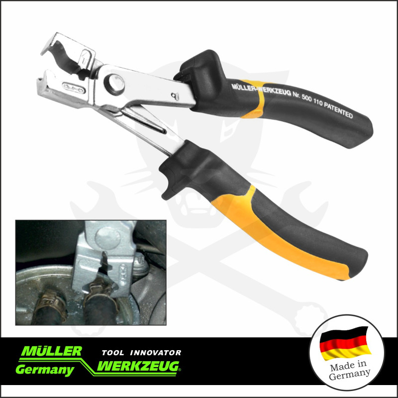 Fogó üzemanyagcső bilincs bontó "Click-R" - PROFI - MÜLLER