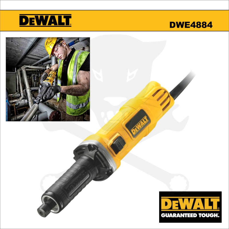 Egyenescsiszoló - lyukcsiszoló 6 mm  450W ipari - DeWalt