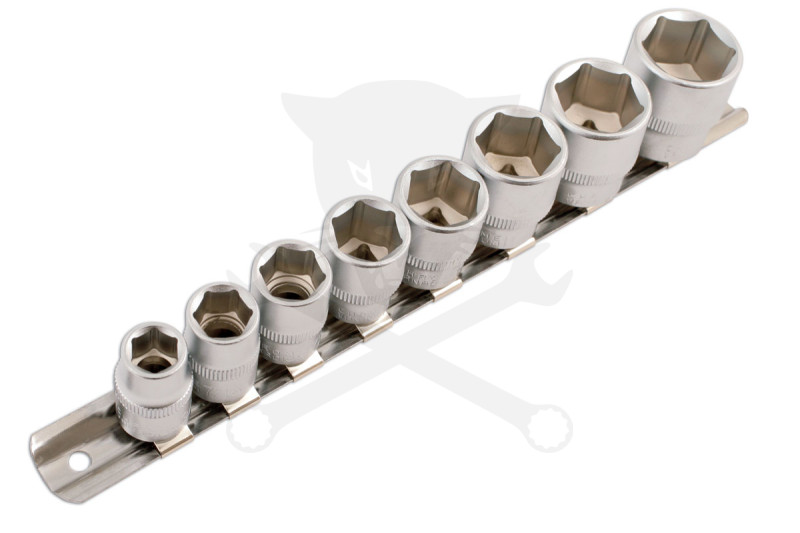 Dugókulcs - crowafej készlet 3/8" 6 lapú COLOS AF 8 db-os 3/8"- 13/16"