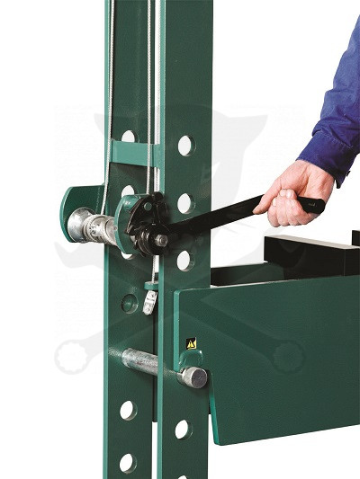 Prés 70 t hidro-pneumatikus kézi-karos - gyors dugattyú - Compac HP 70 G2