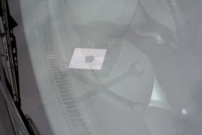 Szélvédő javító készlet kavicsfelverődéshez Laser