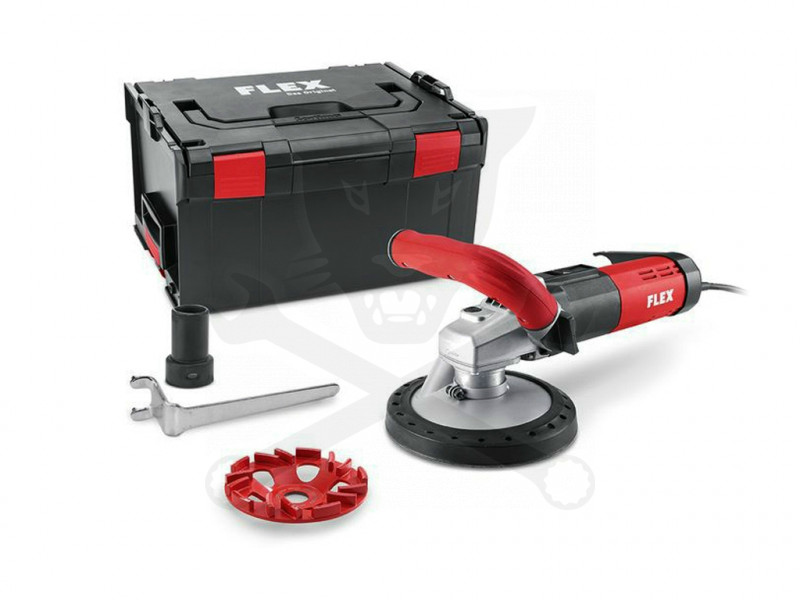 Betoncsiszoló 125 mm 1800 W + gyémánttárcsa FLEX E-jet (LD 18-7 125 R-KEJ)