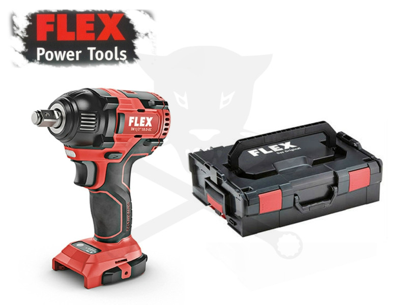 Ütvecsavarozó, akkus 18V  180Nm 1/2" -akku nélkül - FLEX (IW 1-2 18.0)
