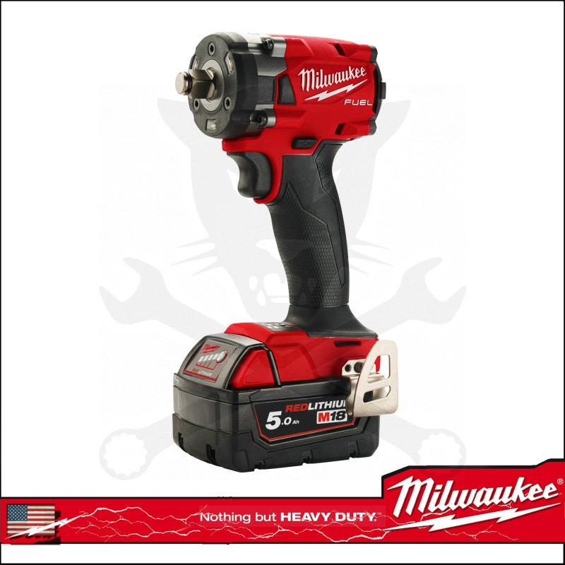 Ütvecsavarozó, akkus 18V  339 Nm 1/2" gyűrűs 2db 5.0 Ah -  (M18 FIW2F12-502X)