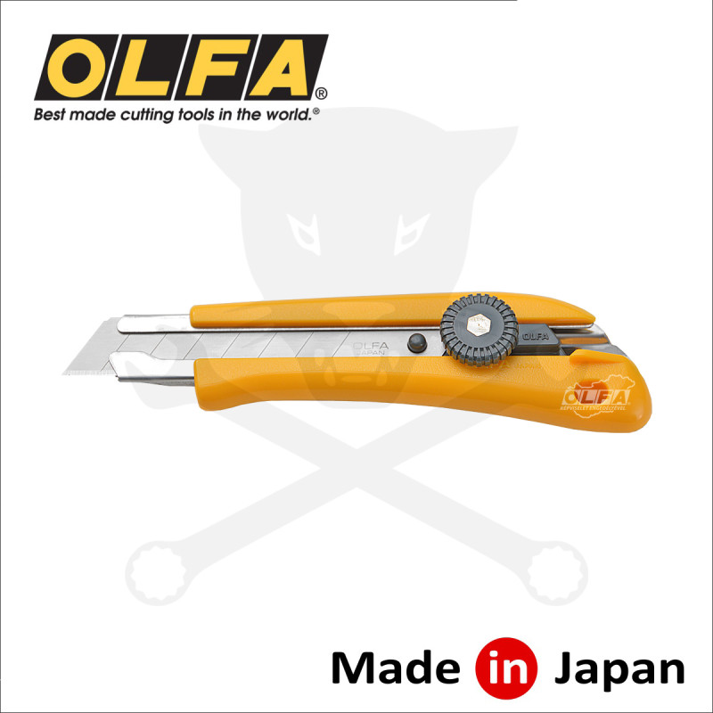 Vágókés OLFA 18 mm törh.penge, csavaros rögz. - standard