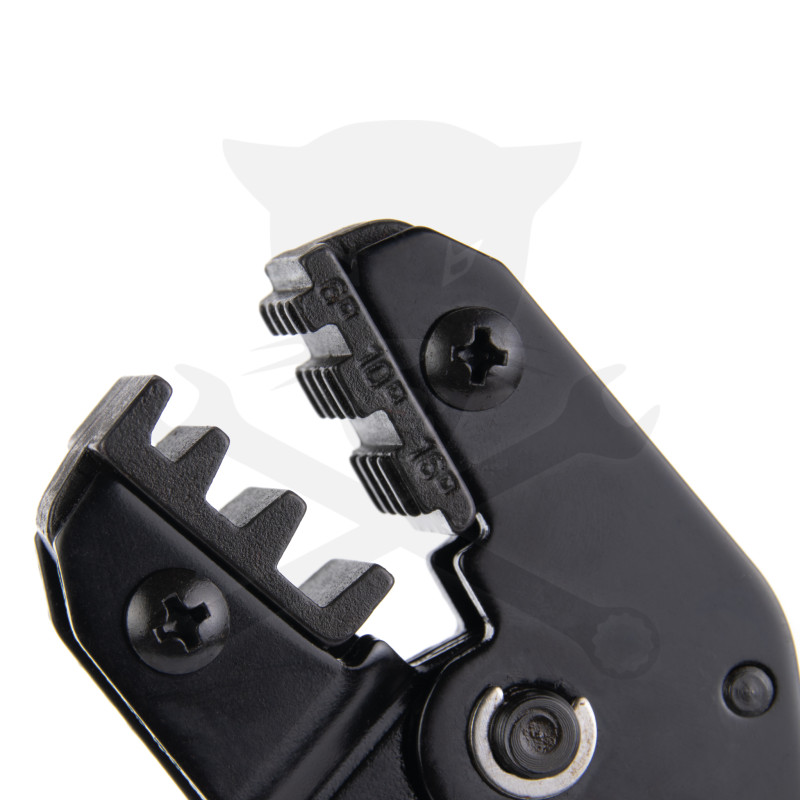 Fogó, saruzó - racsnis - érvéghüvelyre DIN 6-16 mm2 - 59309 (SN-003)