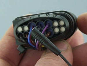 Autóvillamossági tesztkábel - spec tű - készlet