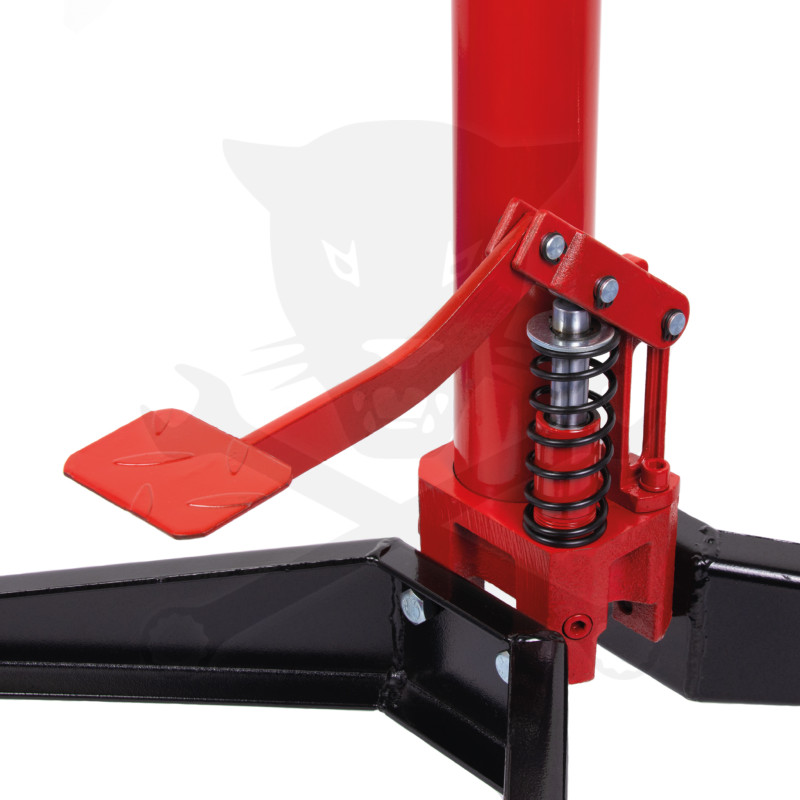 Váltótartó emelő hidraulikus 0,3 t felhajtható lábpedállal