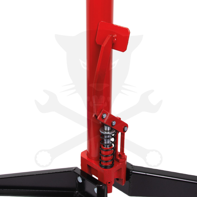 Váltótartó emelő hidraulikus 0,3 t felhajtható lábpedállal