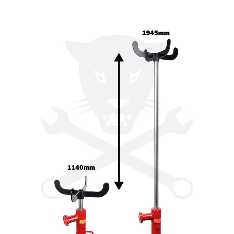 Váltótartó emelő hidraulikus 0,3 t felhajtható lábpedállal