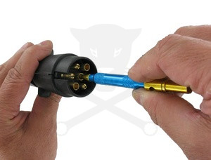 Utánfutó - Trailer csatlakozó profi tisztító készlet 3 db-os