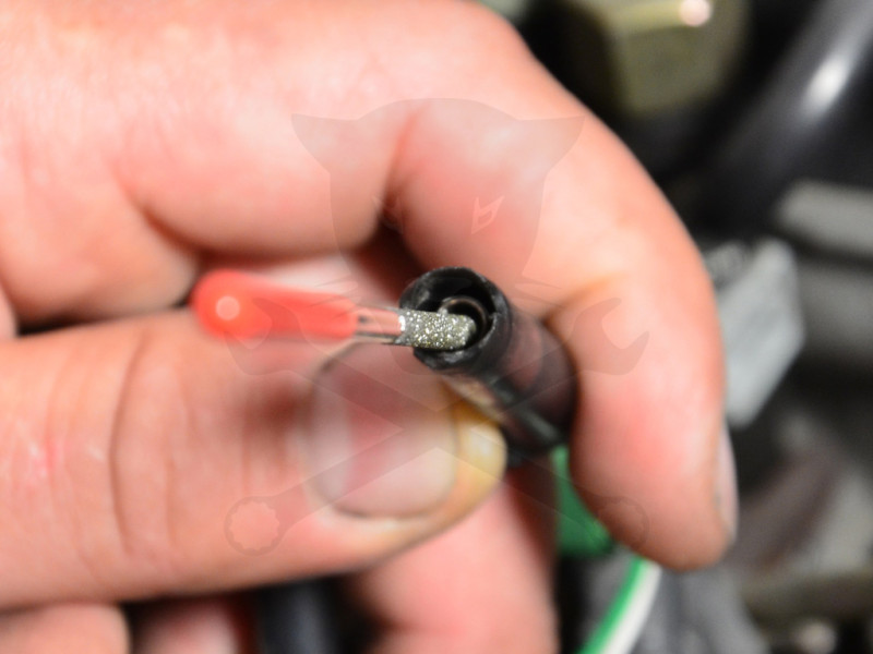 Kábelcsatlakozó gyémánt-tisztító 12 db-os készlet anya sarukhoz Hubitools