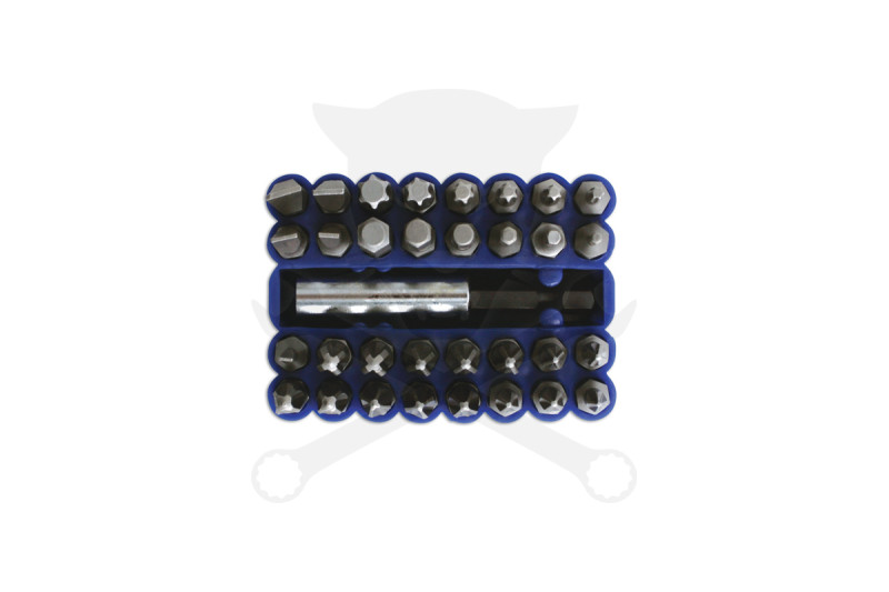 Bit készlet 33 db-os, gépi, ipari - Laser