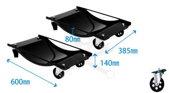 Gépkocsimozgató 2 db-os