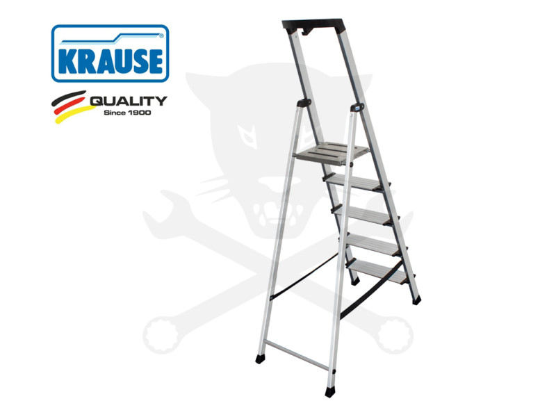 Létra ALU lépcsőfokos álló 1x 5 fokos - Krause Monto SEPURO