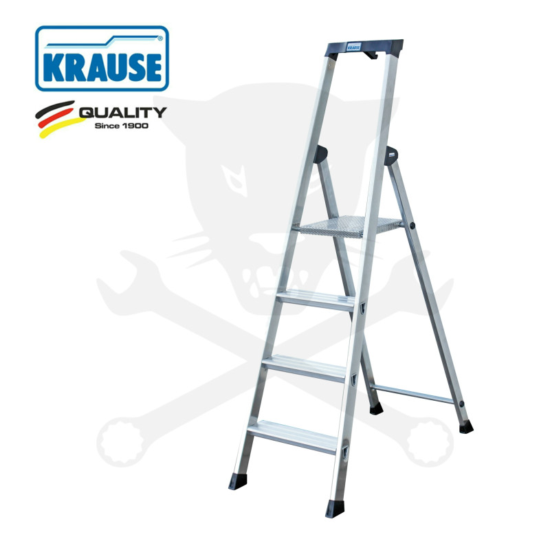 Létra ALU lépcsőfokos álló 1x 4 fokos - Krause Monto SOLIDO