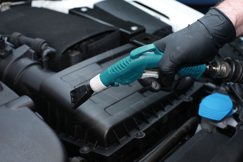 Lefújó pisztoly profi 9 db-os készlet spec. gyorscsatis cserélhető fejek