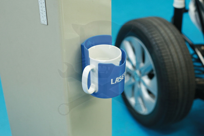 Mágneses pohártartó- és spraytartó - 90 x 120 mm univerzális - Laser