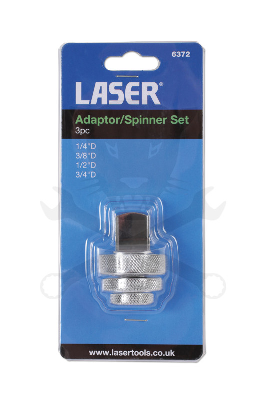 Crowa átalakító adapter készlet bővítő 1/4"-3/8"-1/2"-3/4" mágneses 3 db