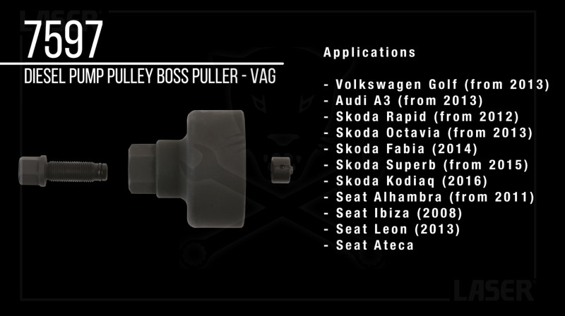 Nagynyomású dízel pumpa lánckerék lehúzó T10489 VAG 1.4-1.6-2.0 L TDI