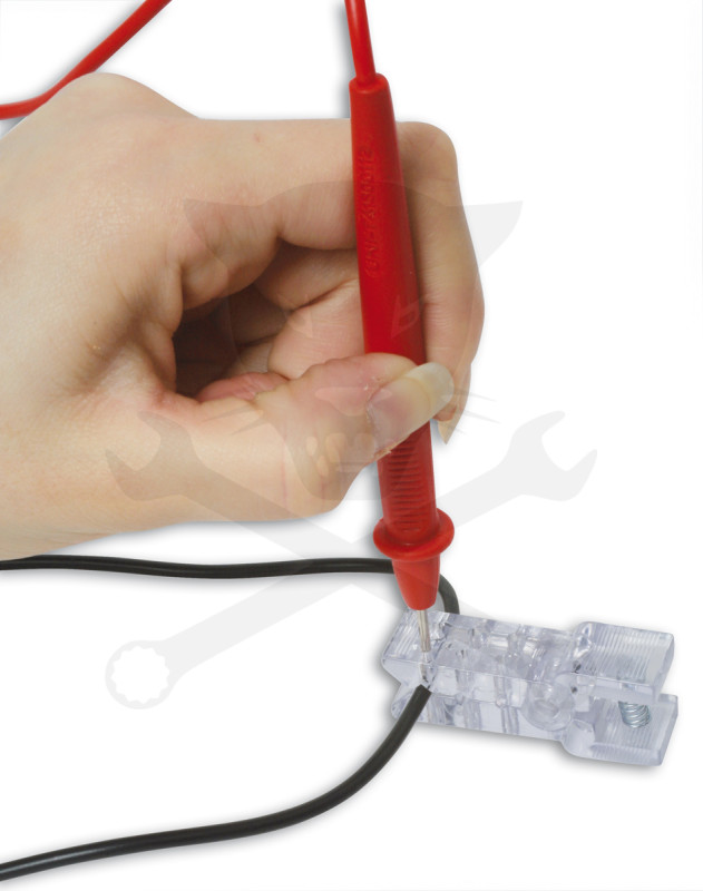 Kábeltartó feszültségteszterhez