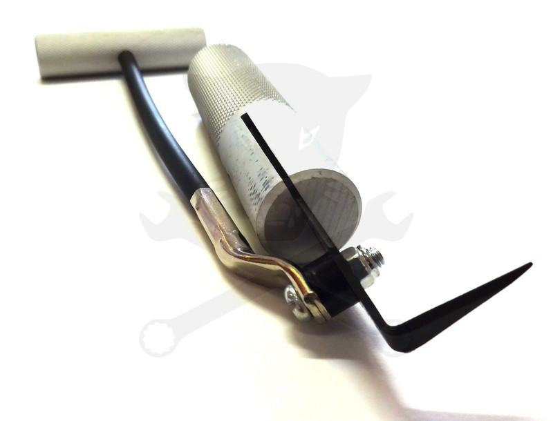 Szélvédőkivágó szerszám T-fogós késes Ellient