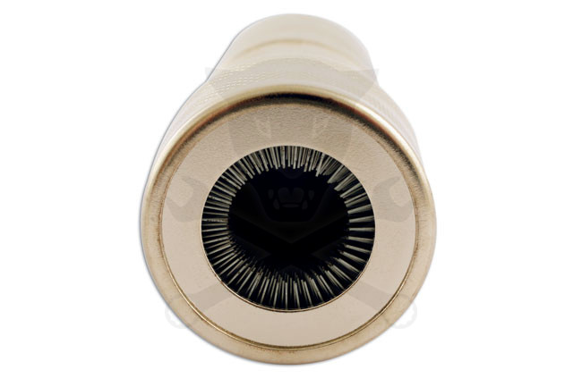 Akkusaru tisztító acél drótkefe 2:1-ben - Laser