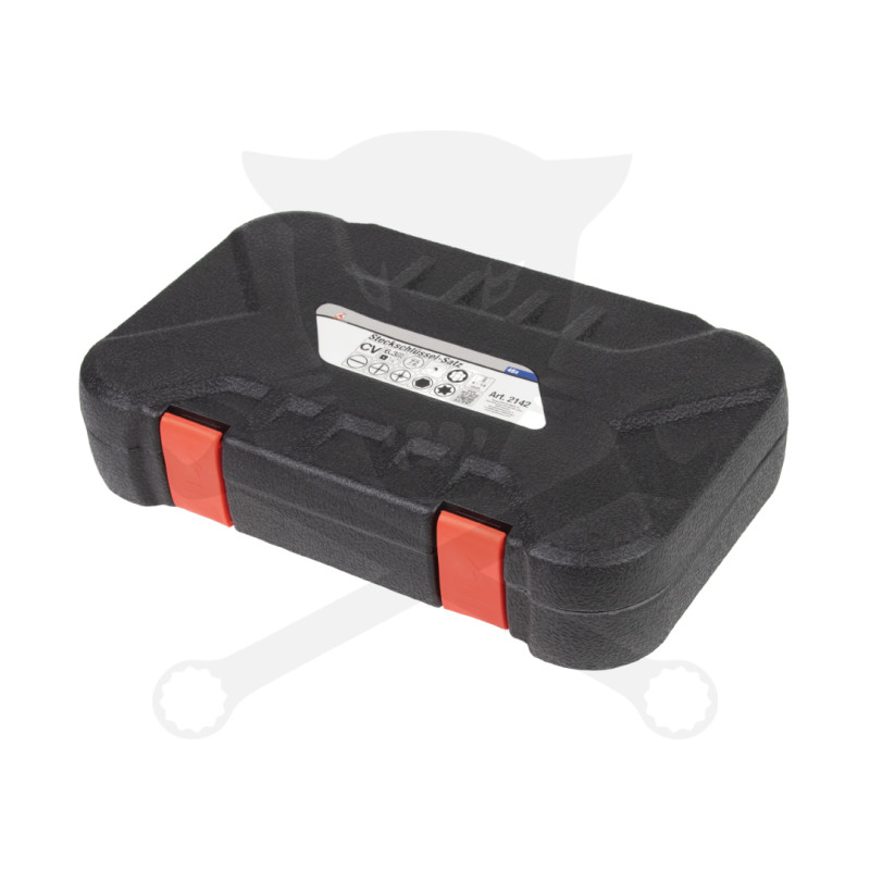 Dugókulcs készlet 1/4" 6 lap 4-14 mm 46 db-os - Super Lock - Kraftmann