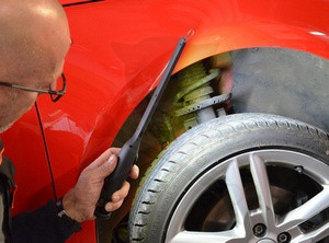 Szerelőlámpa LED 01 COB ledes + dimmer extra vékony kivitel 15 W