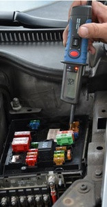 Multiméter, autóipari 0-24 V digit. - Hubitools