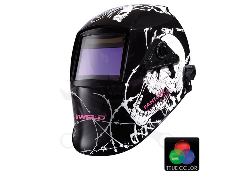 Hegesztőpajzs automata  60 x 100 mm 4 érzékelő - Fantom - IWELD