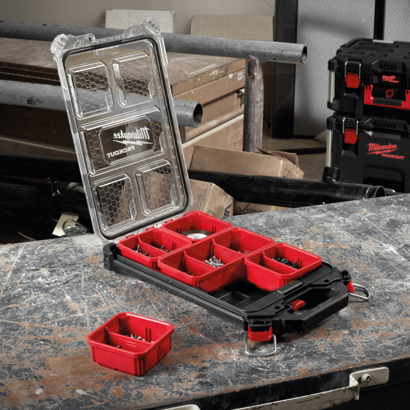 Szerszámos láda - szortimenter 250x380x65 - PACKOUT- Milwaukee