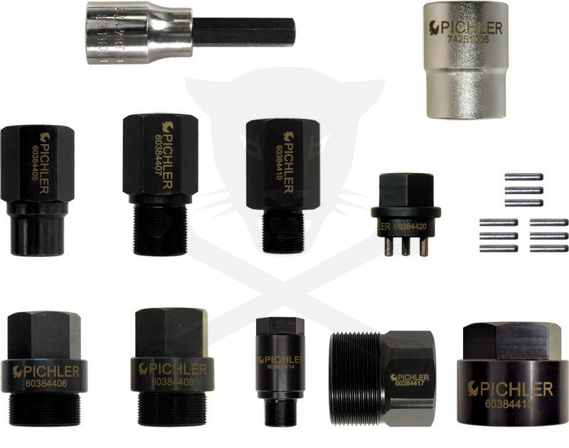 Pichler porlasztó kihúzó adapter készlet 15 db-os UNIVERZÁLIS - A