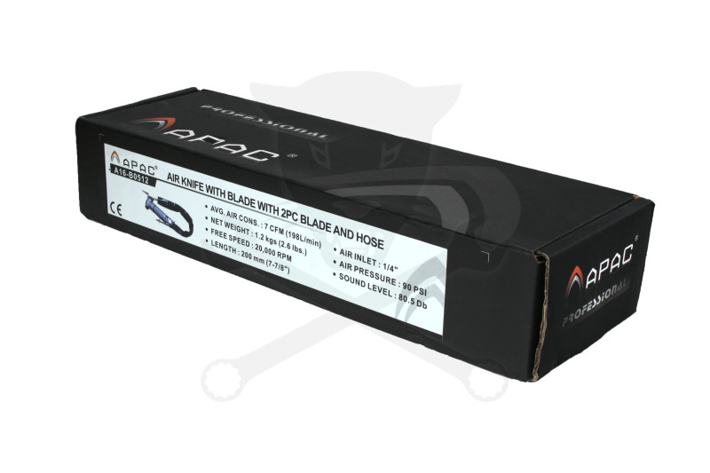 Szélvédőkivágó gép levegős készlet - Apac