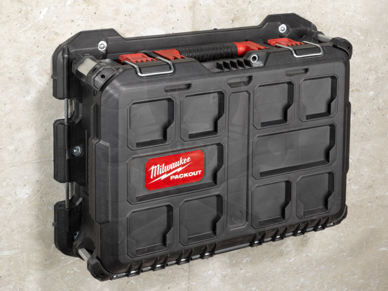 Szerszámos láda, rögzítőlemez - ütésálló - PACKOUT -  Milwaukee