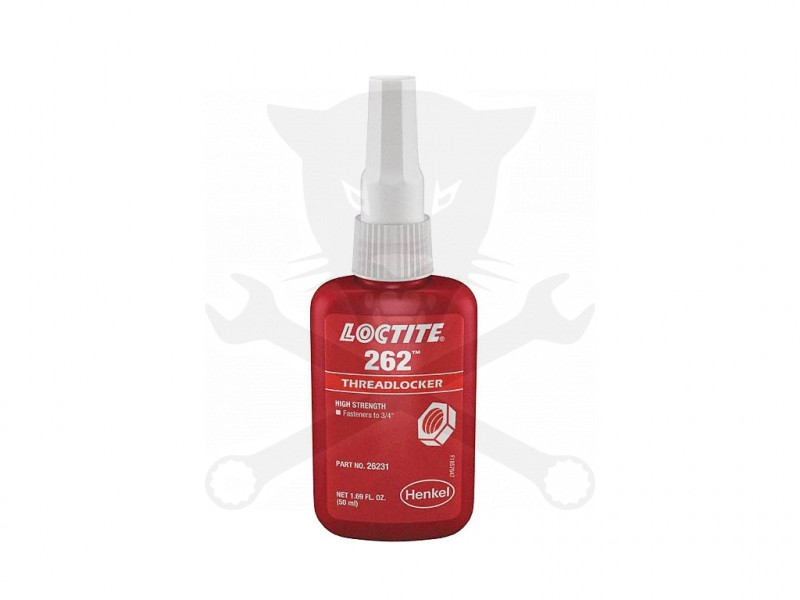 Loctite csavarrögzítő 262 - piros - 50 ml