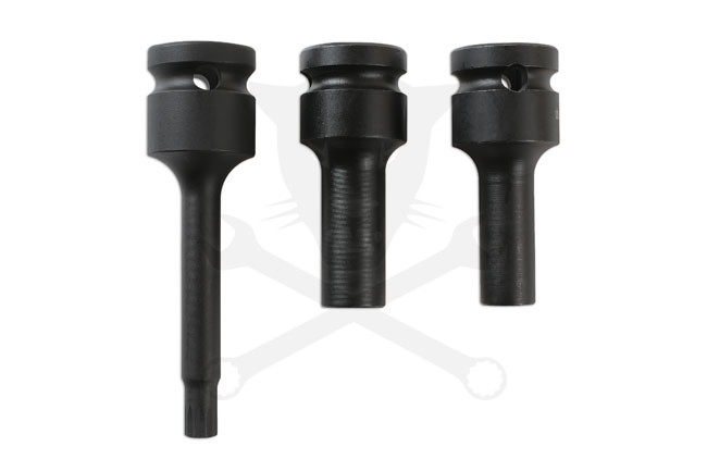 Többrészes split rim felni dugókulcs készlet -speciális 7 / 8 / 10 mm